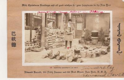Photograph, Edward Barrett in Peking
