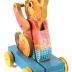Teddy Tooter Pull Toy