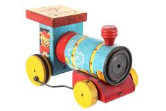 Whistling Engine Pull Toy