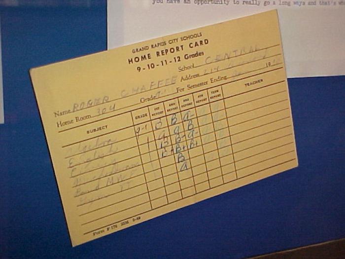 Memorabilia (142 Pcs.), Roger B. Chaffee Archive Collection #6