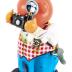 Bear with Flash Camera Wind-Up Toy