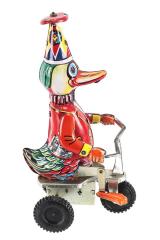 Duck on Bike Wind-Up Toy
