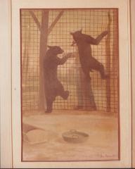 Photograph, Bears at Zoo Mural