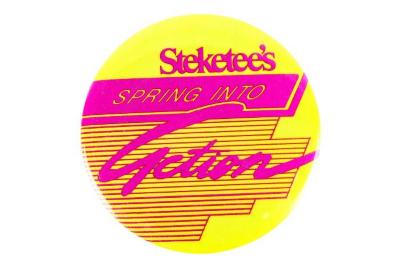 Steketee's "Spring Into Action" Button/Pin