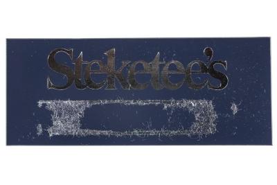 Steketee's Name Tag