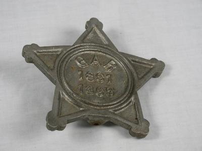 Plaque, G.A.R. 1861-1865