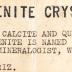 Wulfenite with Calcite and Quartz