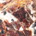 Zincite with Franklinite and Calcite