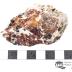 Zincite with Franklinite and Calcite