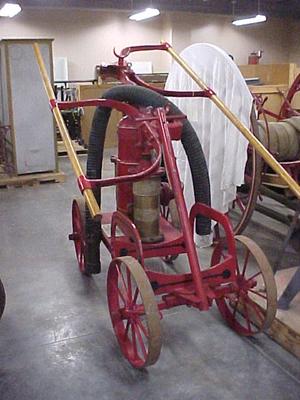 Fire Department Hand Pumper