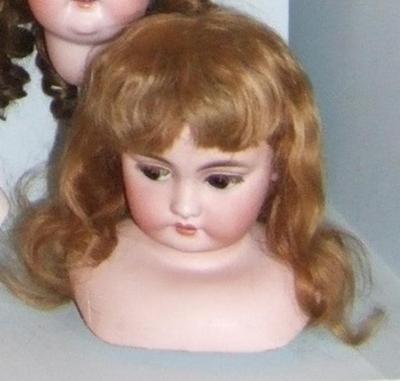 Doll Head, Bisque (bisque Arm-not In Az:d)