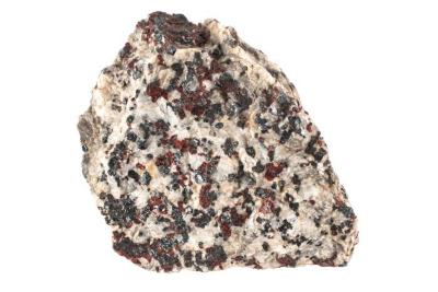 Zincite and Franklinite with Calcite