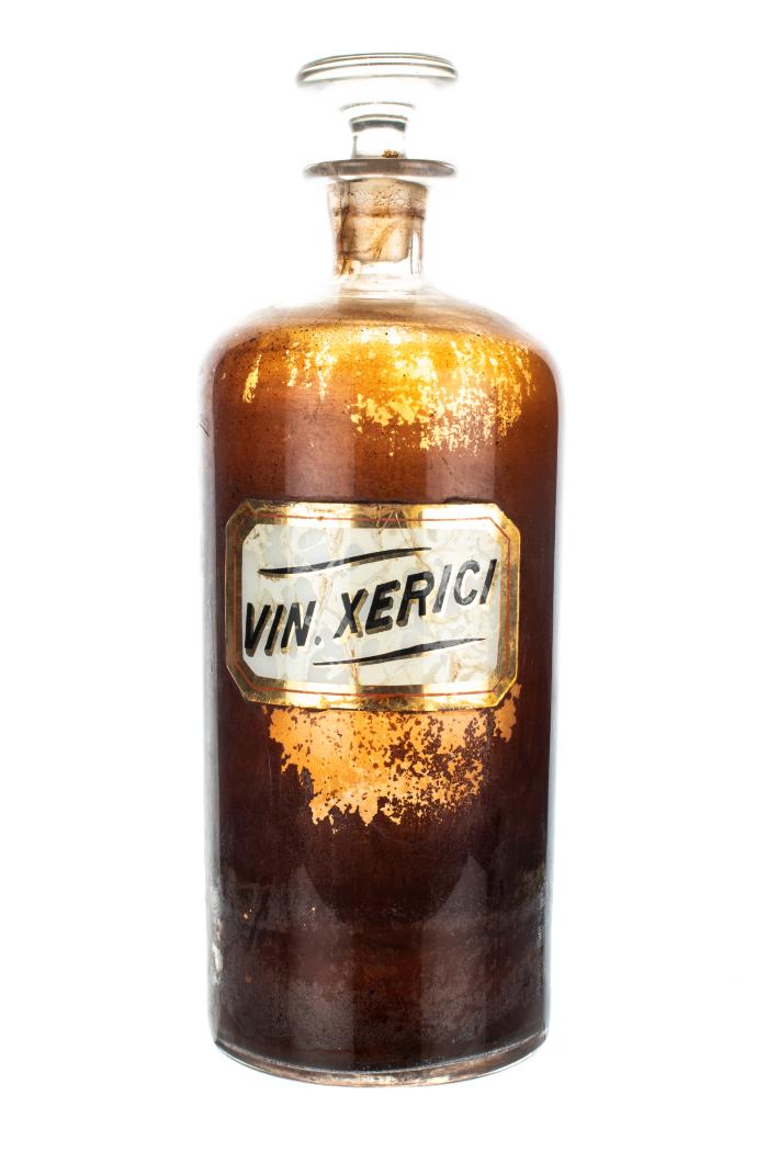 Apothecary Bottle, Vin. Xerici.
