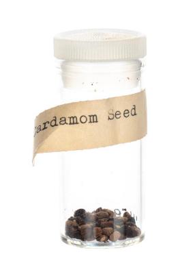 Vial, Cardamom Seeds