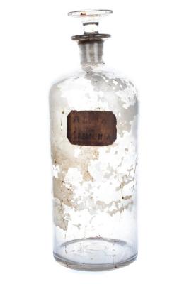 Apothecary Bottle, Ammonia 
