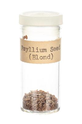 Vial, Psyllium Seeds