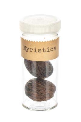 Vial, Myristica