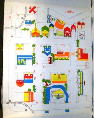 Map For Toy Cars, Grand Rapids