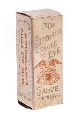 Pharmaceutical, Sutherland's Eagle Eye Salve