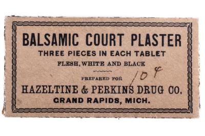 Pharmaceutical, Balsamic Court Plaster