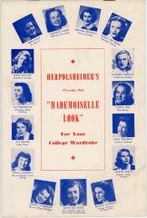Herpolsheimer's Department Store Fashion Show Program