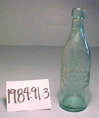 Bottle, Brogger & Zoellner, West Side Bottling Works