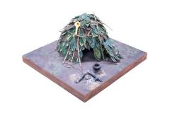 Model, African Pygmy Hut
