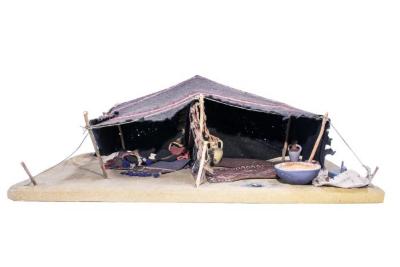 Model, Bedouin Tent