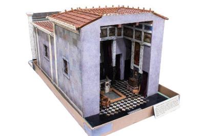 Model, Roman Mansion