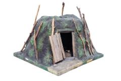 Model, Lapland Sod Hut