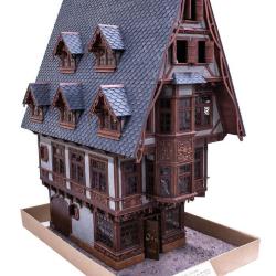 Model, Medieval Town House