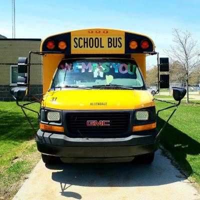 Digital Photograph, School Bus