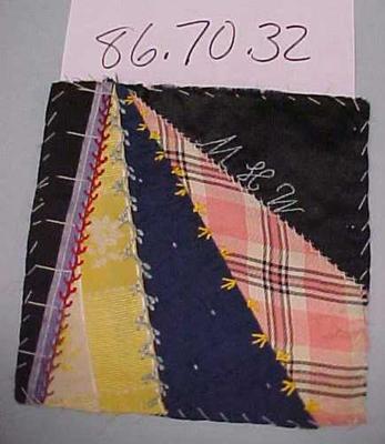Quilt, Crazy Block