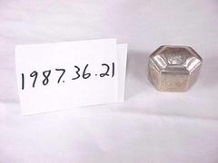 Box, Silver, Hexagonal