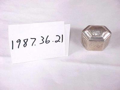 Box, Silver, Hexagonal