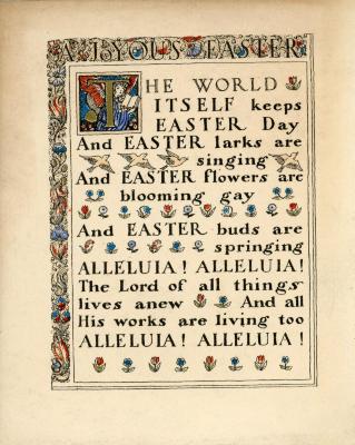 Card, Easter