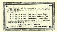 Coupon, Voigt Milling Company 