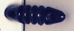Insulator, Brown Ceramic