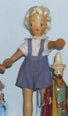 Wood Girl Doll,  Poland