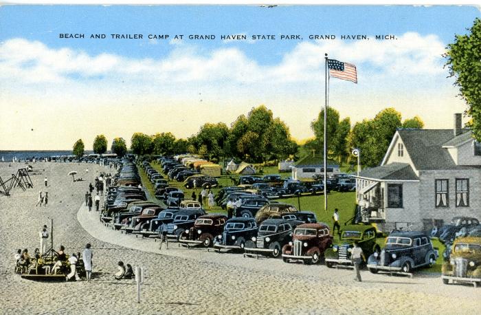 Postcard, Grand Haven Campground