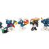 Lot of Statuettes And Accessories, Smurf
