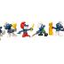 Lot of Statuettes And Accessories, Smurf