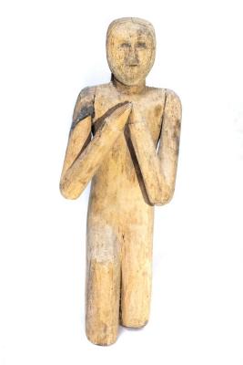 Praying Woman Figure
