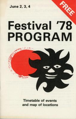 Program, Festival of the Arts
