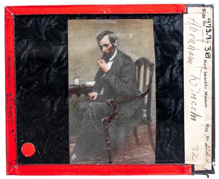 Lantern Slide, Abraham Lincoln