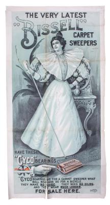 Poster, Advertising, Bissell Carpet Sweeper 