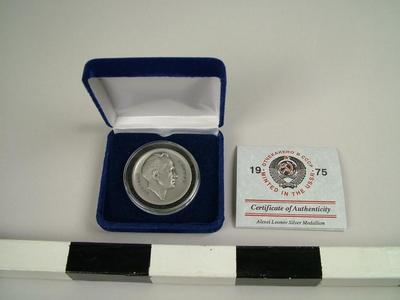 Commemorative Medal, First Space Walk