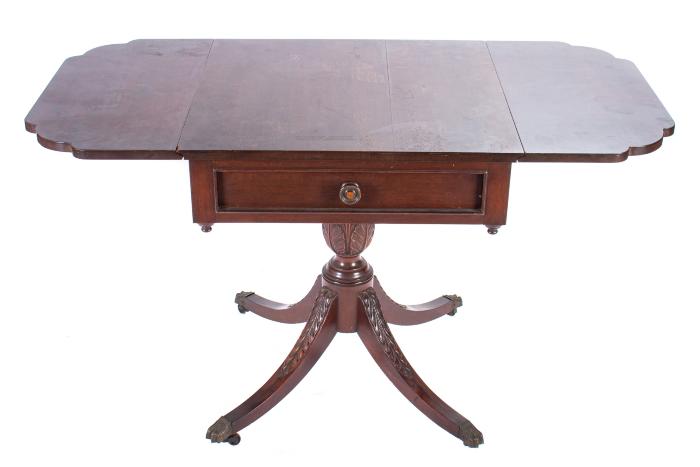 lexington chair company drop leaf table