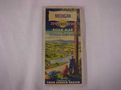 Map, Michigan Highway Map