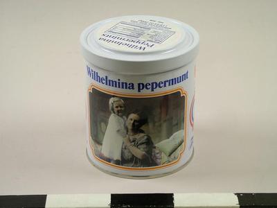 Tin, Wilhelmina Pepermunt Candy